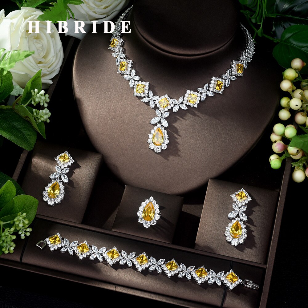 HIBRIDE AAA Cubic ڴϾ Necklace Bracelet ..